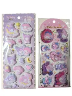 サンリオ マイメロディ もちもちマシュマロシール・ウォーターインシール2点セット