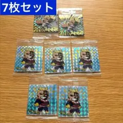 7枚 オールマイト 僕のヒーローアカデミア ウエハース ヒロアカ シール