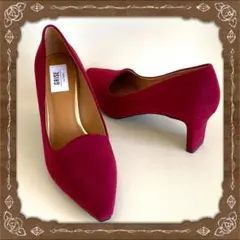 【新品・未使用】Le Talon GRISE スエード パンプス ヒール7cm