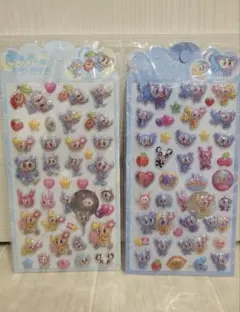 エンジェルブルー ぷっくりシール 新品