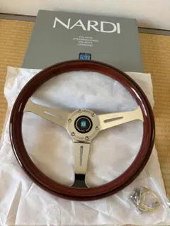 新品未使用 ABSウッド調・3スポーク 350mm・NARDIピッチ74mm - メルカリ