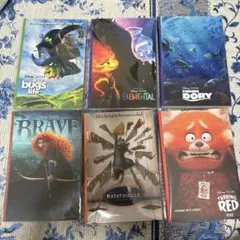 ピクサー ハッピーくじ H賞 ポストカードブック 5個セット