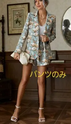 最終値下げ【SHEIN】【新品・未使用】ショートパンツ ホットパンツ 花柄