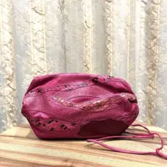 ✨希少✨Carlos Falchi カルロスファルチ ショルダーバッグ レザーのサムネイル