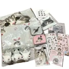 89☆もちまる グッズセット ぬいぐるみ シール ポストカード