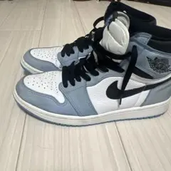 Nike Air Jordan 1 ブルー/ホワイト/ブラック ハイカット