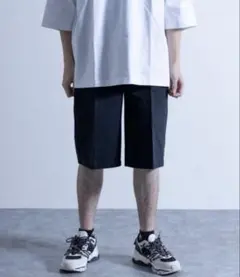 【美品】Barcedos（バルセドス）Lサイズ　ハーフパンツ　黒のサムネイル