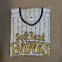 【未開封】福岡ソフトバンクホークス ユニフォーム Majestic製 Lサイズ