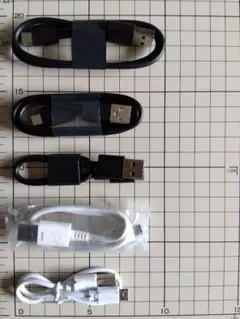 USBケーブル　5点セット　短め