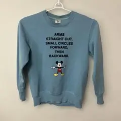 Disney ミッキーマウス スウェット ブルー
