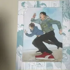 ハイキュー　ポストカード　原画　青葉城西　及川徹　岩泉一