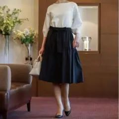TO BE CHIC（トゥー ビー シック） ゼフィールタフタスカート