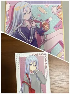 プロセカ ミニ色紙 バースデー ＆ ステッカー（おまけ） 宵崎奏