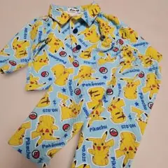 ピカチュウ　キルトパジャマ　100
