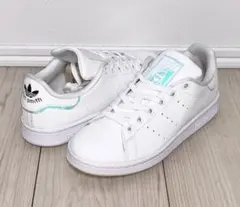 23cm 良品 adidas オリジナルス スタンスミス レインボー メタリック