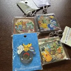 ポケモンスタンプバッジ 初代御三家とピカチュウ - メルカリ