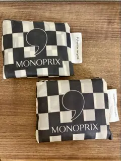 2個セット MONOPRIX モノプリ エコバッグ