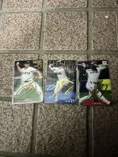 カルビー プロ野球カード 坂本勇人 菅野智之 箔押しサイン