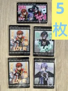 にじさんじ　オリジナルクリアカード全４種