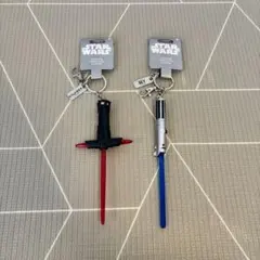 STAR WARS ライトセーバー キーホルダー 2種セット