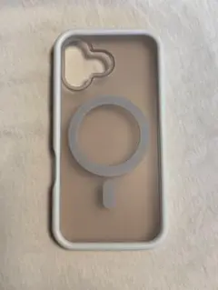 MagSafe対応 iPhoneケース 透明・白　iPhone16