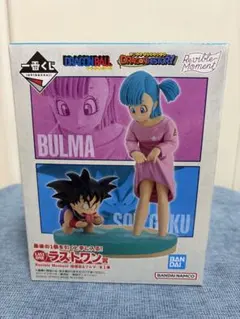 一番くじ　ラストワン賞　ブルマ&孫悟空　ドラゴンボール　フィギュア