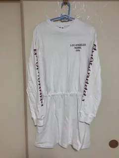 X-girl ワンピース　長袖　サイズ2（MからＬ）　かわいい