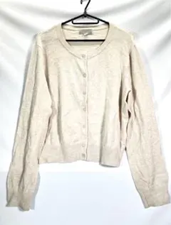 H&M レディース カーディガン ベージュ