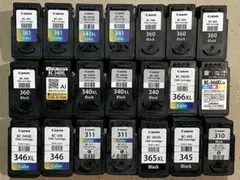 キャノン 使用済みインクカートリッジ 純正 70個 - メルカリ