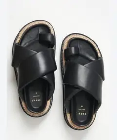 sacai Multiple Sole Sandals 黒 36 サンダル