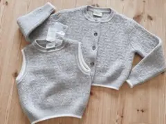 【FENDI】マメール　ズッカ柄　ツインニット　120ｃｍ　定価179300円