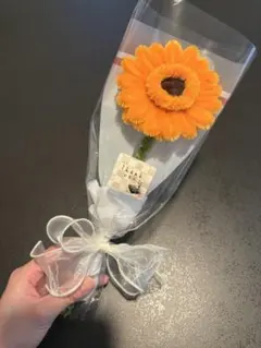 モールフラワー　枯れない花束　一輪　ガーベラ 韓国風　プチギフト