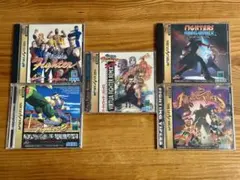 バーチャ系格闘ゲームソフト5本セット セガサターン
