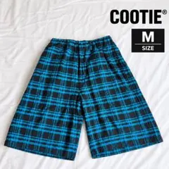 COOTIE PRODUCTIONS チェック柄 ショートパンツ ブルー M