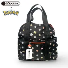 ✨新品 LeSportsac×ポケモン コラボ 2way バックパック ブラック