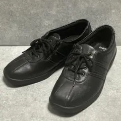【24cm】サイドジップ スニーカー ブラック 幅広3E 快適 軽い 歩きやすいのサムネイル