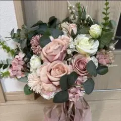造花　ウェディングブーケ　前撮り