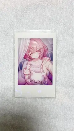 【まとめ売り可】ホログラム　nqrse チェキ　パジャマ①のサムネイル