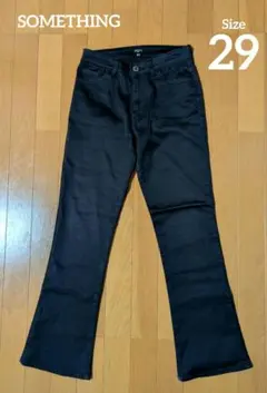 エドウィン　サムシング　フレアパンツ　ブラック　29inch
