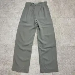 ラ*ラ様 ARMANI イタリア製 ドレープワイドスラックス