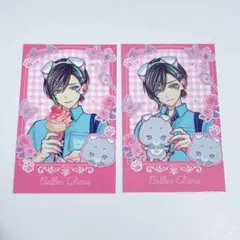 悪魔執事と黒い猫 あくねこ テーマパークデート チェキ風カード ベレン