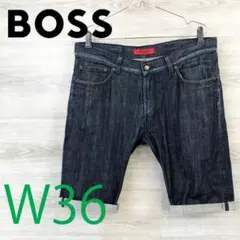 BOSS●ヒューゴボス ＜デニム ハーフパンツ ビッグサイズ＞MP0909cのサムネイル