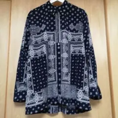 Guy Laroche vintage 長袖 ポリシャツ 総柄シャツ ビンテージのサムネイル