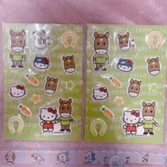 ハローキティ♡ターフィー シール2点セット♡