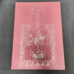 【初版・絶版】宿曜占法 本命宿早見表 上住節子編 大蔵出版 密教占星術 占い