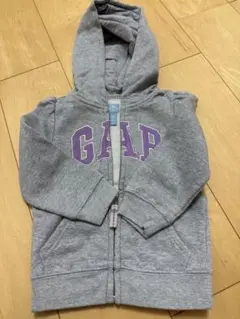babyGap ジップアップパーカー グレー 100cm