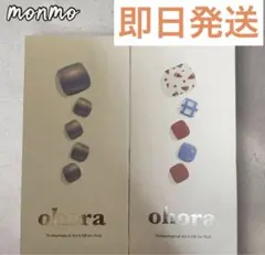 新品未開封　ohora ネイルシール　フットセルフネイル　ブルー　赤　スイカ　夏