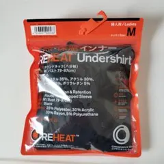REHEAT レディース アンダーシャツ M ブラック　値下げ