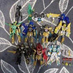 ミニプラ テガソード グーデバーン　ブラック大獣神　組み立て済み　ゴジュウジャー