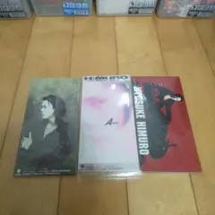 氷室京介、8センチシングル３枚セット、難有り中古品